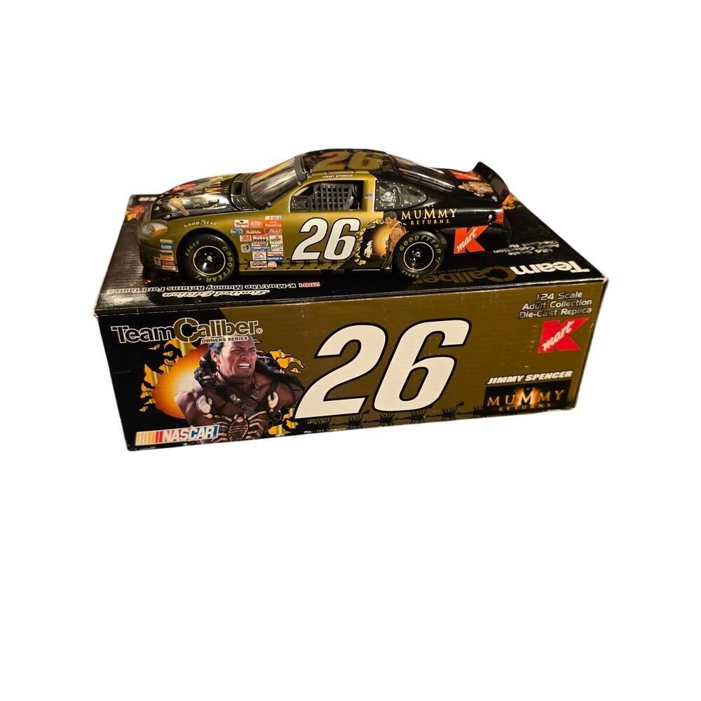 Jimmy Spencer #26 Kmart Mummy Returns 2001 Team Caliber 1:24 1 of 2064 Nascar